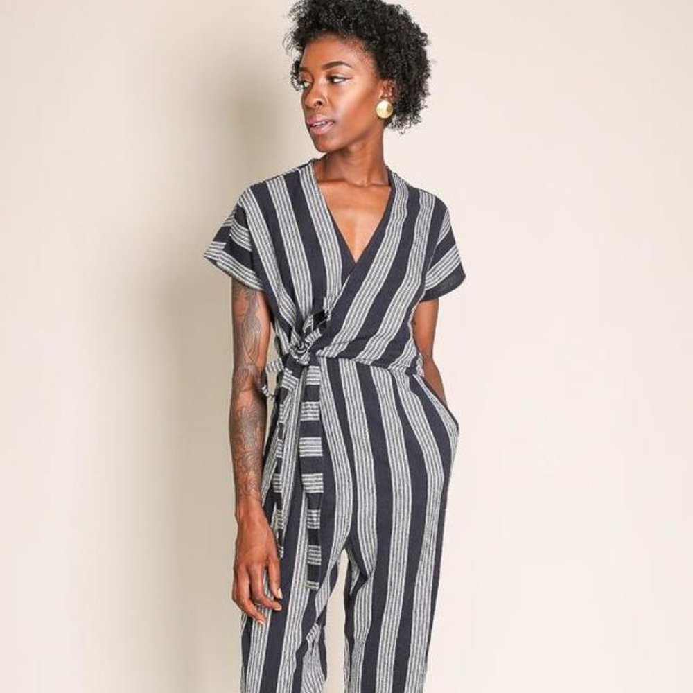 Ace & Jig Wrap Jumper in Forte